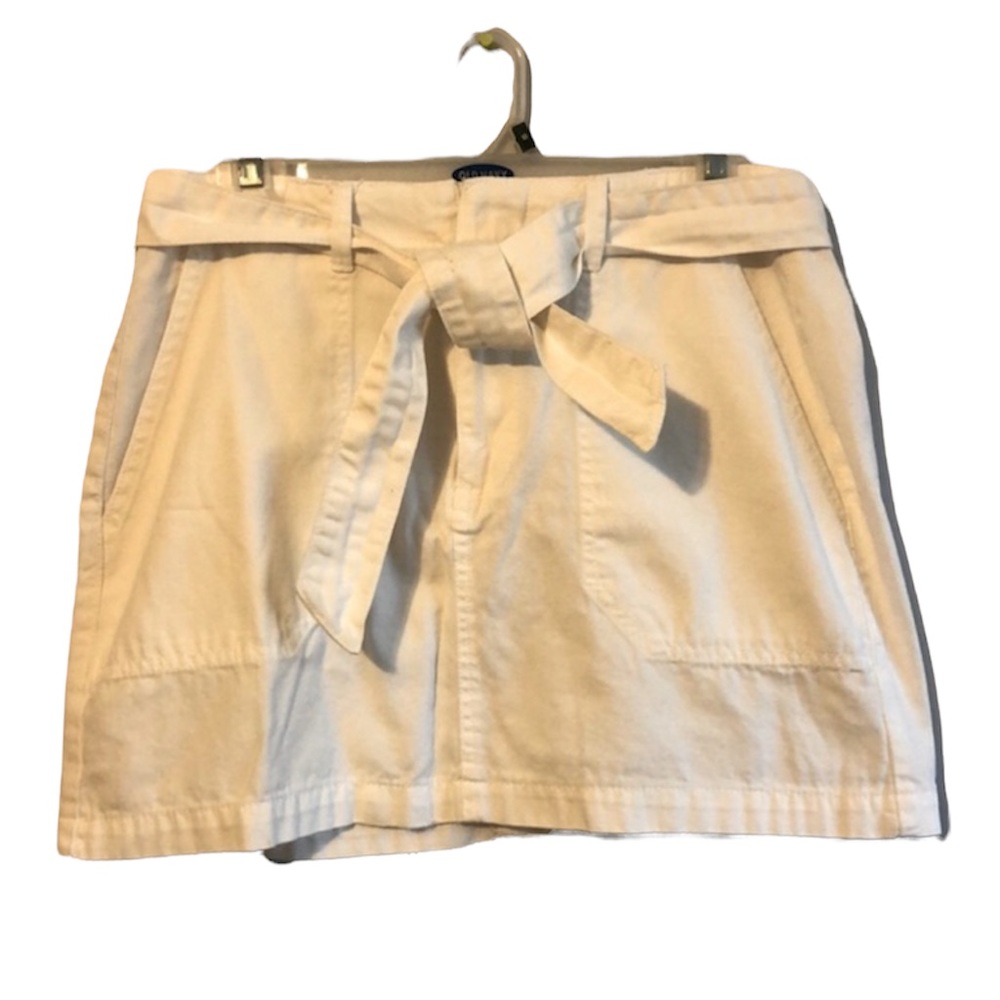 Indigo Rein | Belted Canvas Mini Skirt Size 9/28
